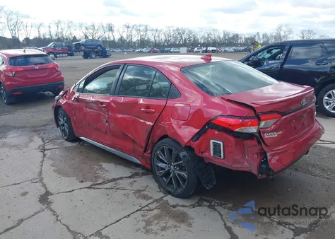 2021 Toyota Corolla Se from USA, damaged, VIN JTDS4MCE2MJ054525